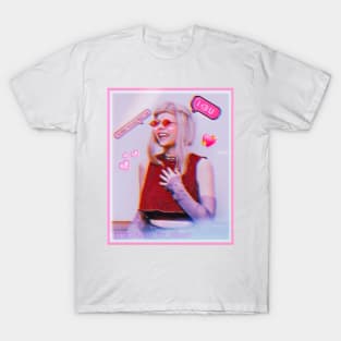 Pink Hearts Aurora T-Shirt